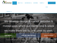 Tablet Screenshot of nexvistech.com